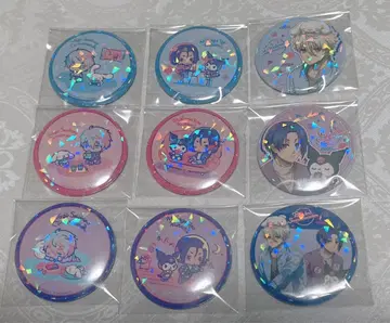 블루 록 나기 세이시로 미카게 레오 캔뱃지 산리오 콜라보