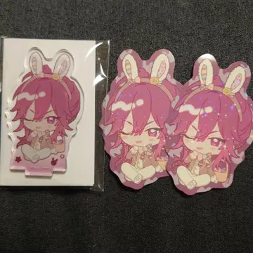 앙스타 애니카페 아크릴 스탠드 스티커 원과망견