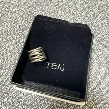 TEN. 실버 반지 6호