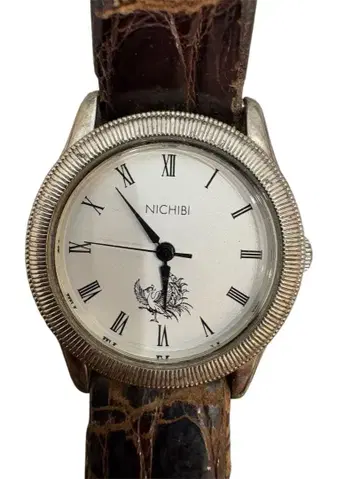 NICHIBI 실버 손목시계 925
