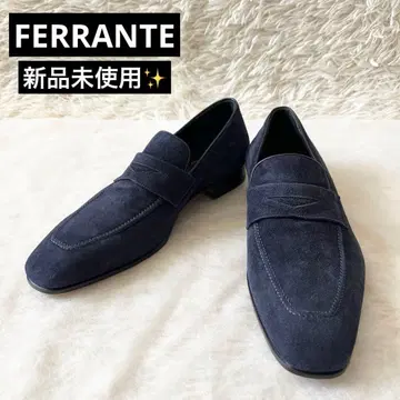 새상품 FERRANTE 페란테 코인 로퍼 이세오 ISEO 네이비