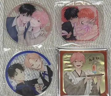 너와라면 사랑을 해봐도 쿠보타 말 류아마 아크릴 코스터 4점 세트