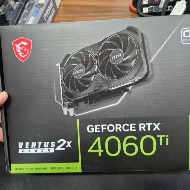 msi 4060ti 8g 벤투스팝니다(새제품)