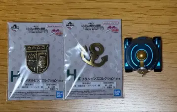 제일복권 죠죠 G상 데스크탑 마스코트 H상 메탈 핀즈