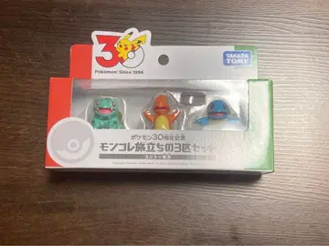 포켓몬 30주년 기념 몬코레 출발의 3마리 세트 관동