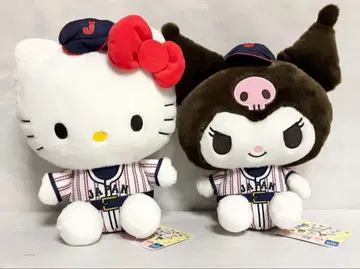 [ WBC ] 사무라이 재팬 x 산리오 캐릭터즈 BIG 봉제 인형