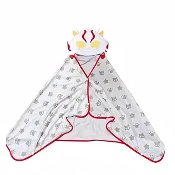 울트라맨 고양이 후드 부착 담요 울트라맨 메비우스