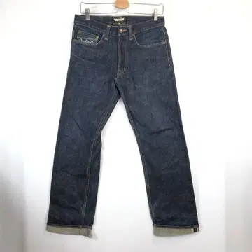 라디얼 셀비지 데님 팬츠 적미 30 사이즈 0354740715