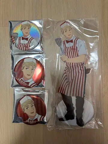 던전밥 아메리칸 다이너 아크릴 스탠드 홀로그램 캔뱃지 라이오스