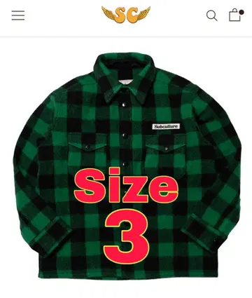 SubCulture sc 버팔로 체크 재킷 기무라 타쿠야