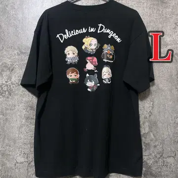 택 포함 새상품 던전밥 T셔츠 L사이즈 애니메이션T