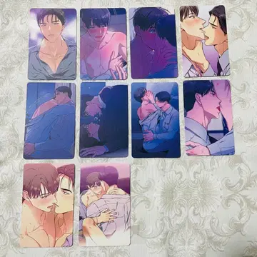 한국 BL 노모럴 NoMoral 콜라보 트레이딩 카드 컴플리트