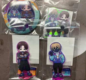 은하 특급 밀키 웨이 맥스 카트 아크릴 스탠드 캔뱃지 세트