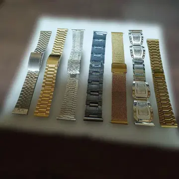 금속 벨트 세트 실버 골드 블랙 7개 세트