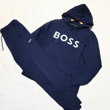 [ 레어 ] 휴고보스 후드티 셋업 맨투맨 빅 로고 오타니 쇼헤이