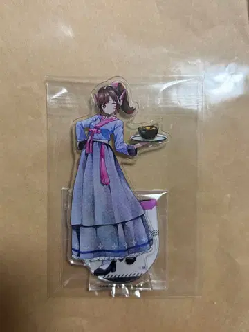 오버워치2 DiCE 콜라보 카페 아크릴 스탠드 D.VA