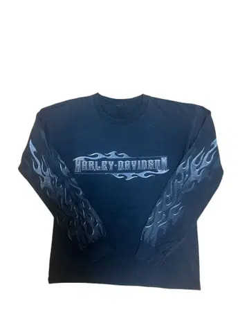 Harley Davidson 롱 슬리브 Flame 00s