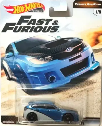 핫휠 SUBARU WRX STI 와일드 스피드