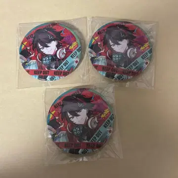 사에구사 아키나 Stun Mode 캔뱃지 3개