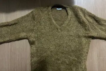 브라운 모헤어 니트 McGREGOR