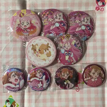 원더풀 프리큐어 큐어 원더풀 이누카이 코무기 캔뱃지 셀레카라브르 주라