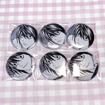 데스노트 전시 L 엘 최애 캐릭터 배지 컬렉션 캔뱃지