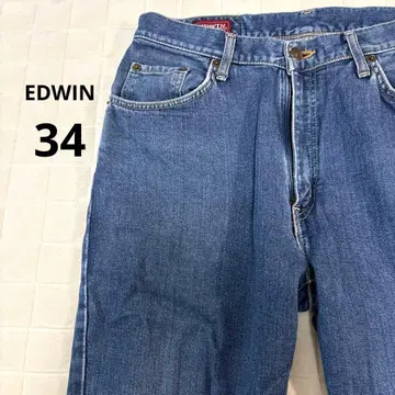 EDWIN 에드윈 소프트 데님 와이드 팬츠 34 W86 남성용