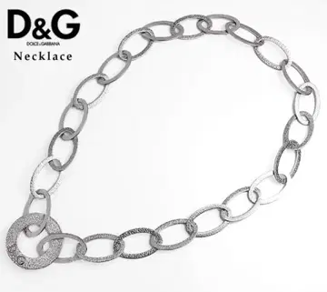 D&G 실버 체인 목걸이