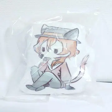 문호 스트레이독스 나카하라 츄야 레트로풍 다이컷 쿠션 고양이 후드 ver