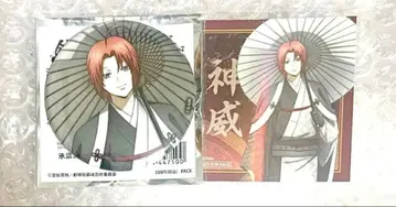 은혼 카무이 부시로드 동백 캔뱃지 스티커 특전