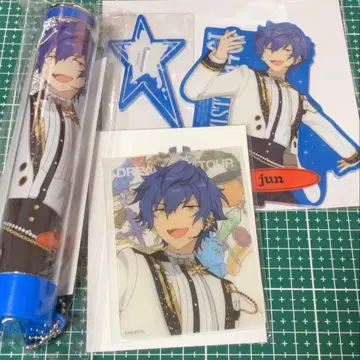 사자나미 쥰 스타라이 응원봉 튜브 응원봉 데코 세트 아크릴 스탠드