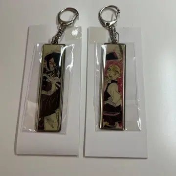 귀멸의 칼날 원화전 메탈 키링 칸로지 미츠리/이쿠로 오바나이