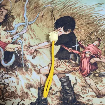 초기 폼폼푸딩 스트랩 미사용품 레어