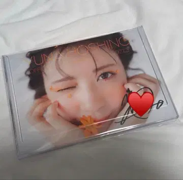 호시노 유나 달력 친필 사인 한정판