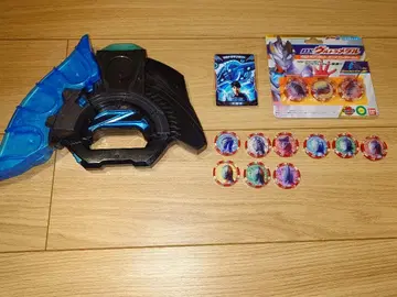 울트라맨 Z DX 제트 라이저 하루키 변신 카드 울트라 메달 세트