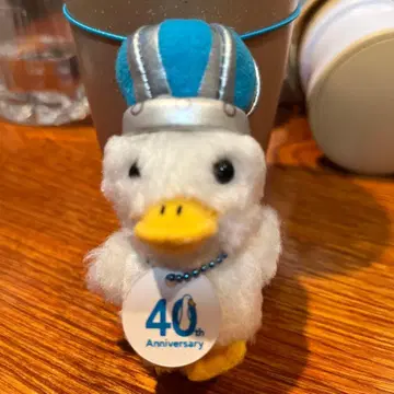 [레어] Aflac 아플락 40주년 기념 오리 스트랩