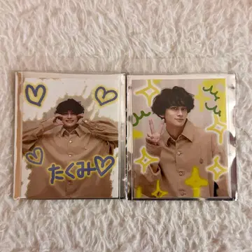 DISH// 키타무라 타쿠미 프리쿠라풍 스티커