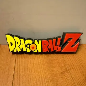드래곤볼 Z 애니메이션 로고 피규어 Dragon ball z