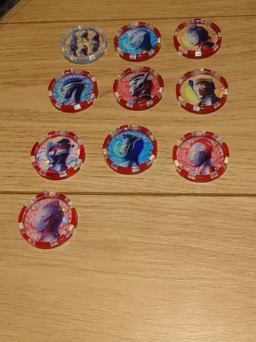 울트라맨 제트 울트라 메달 10개 세트 제트 라이저