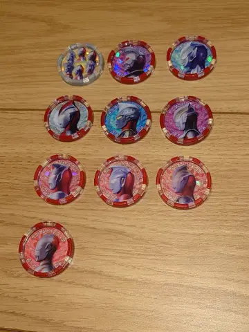 울트라맨 제트 울트라 메달 10개 세트 제트 라이저