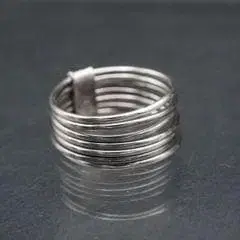 투아레그 실버 주얼리 실버925 반지 7연 12호 13호