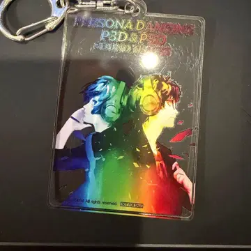 [레어] 페르소나 댄싱 특전 아크릴 키링