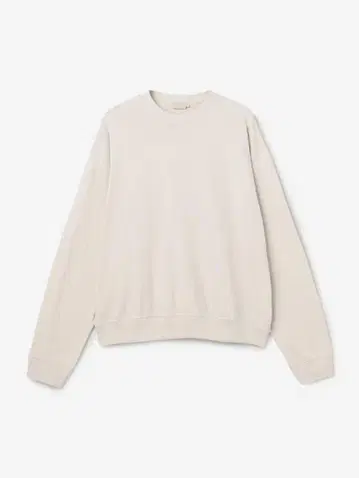 handvaerk 코튼 크루넥 긴팔 T셔츠