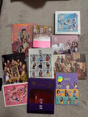 TWICE 앨범 CD 묶음 판매 사진집 포함 다수