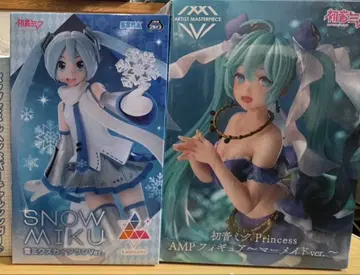 SNOW MIKU & 하츠네 미쿠 Princess 피규어 세트