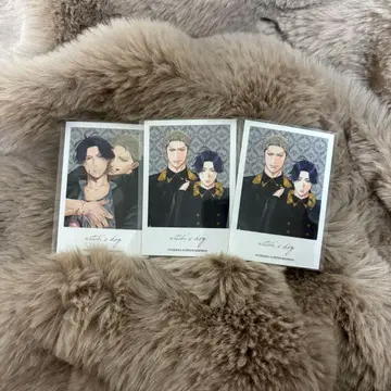 쿠로이 요다카 마녀와 개 &.Emo POPUPSHOP 사진풍 카드