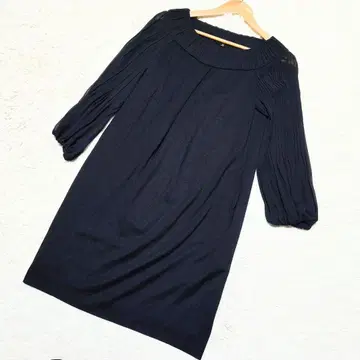 [레어] 에포카 EPOCA 블랙 포멀 원피스 소매 비침