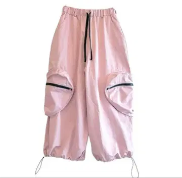 HEIHEI 하트 포켓 카고 팬츠 PINK 핑크