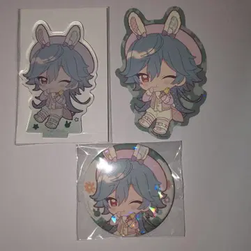 앙스타 애니카페 아크릴 스탠드 캔뱃지 스티커 라이카