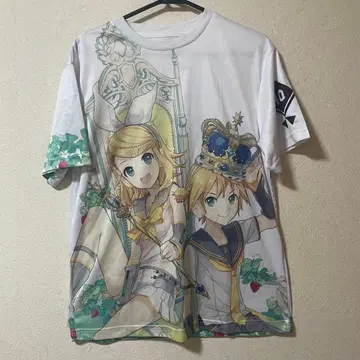 카가미네 린 렌 10th Anniversary 풀 그래픽 T셔츠